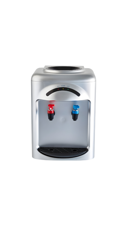 Bench-top hot and cold water cooler