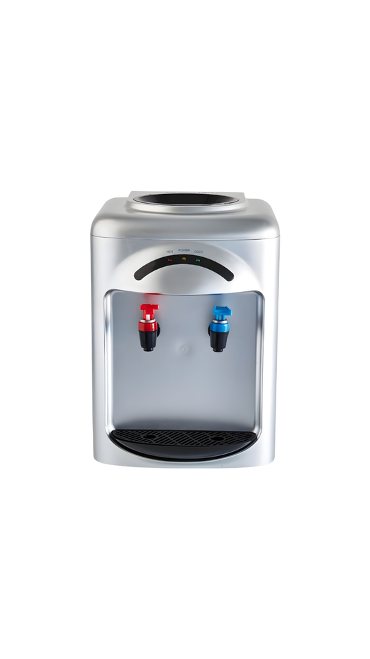 Bench-top hot and cold water cooler