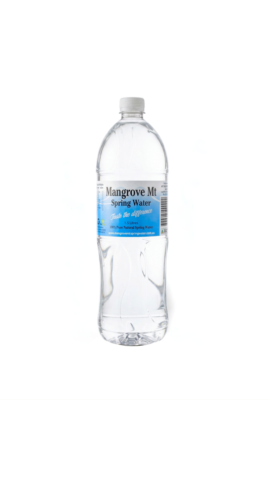 Single 1.5L Mangrove Mountain spring water bottle