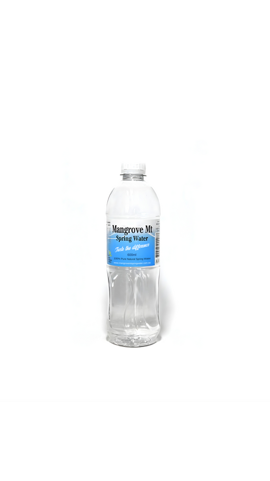Single 600ml Mangrove Mountain spring water bottle